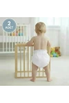 Babyjem Alıştırma Külodu 2li Paket 2 Yaş Beyaz