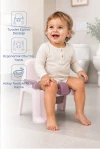 Babyjem Afacan Lazımlık Ergonomik Tuvalet Eğitimi Yardımcısı Soft Pembe