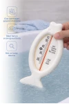 Babyjem Cıvasız Balık Banyo Oda Termometresi Beyaz