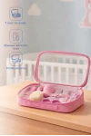 Babyjem Çantalı Bebek Bakım Bakım Seti 7 Parça Pembe