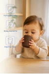 Babyjem Kolay Kavrama Silikon Bardak Latte