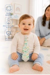 Babyjem Silikon Diş Kaşıyıcı Fular & Kravat Diş Kaşıyıcı Beyaz Outlet