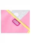 Babyjem Poli Muşamba Önlük Büyük Pembe
