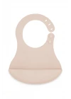 Babyjem Mini Silikon Önlük Ekru
