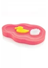 Babyjem Küvet Süngeri Banyo Süngeri Kırmızı