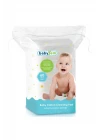 Babyjem Bebek Temizleme Pamuğu 60 Adet Beyaz