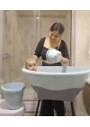 Babyjem Elegant Yenidoğan Bebek Banyo Küvet Seti Mavi