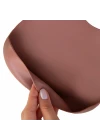 Babyjem Mini Silikon Önlük Mocha
