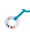 Babyjem Pusete Asılabilir Oval Sesli Çıngırak Mavi