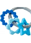 Babyjem Silikon Halka Diş Kaşıyıcı Mavi