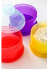 Babyjem Katlı Toz Mama Kabı Renkli