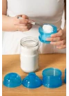 Babyjem Mavi Katlı Toz Mama Kabı