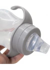 Babyjem Damlatmayan Suluk Alıştırma Bardağı 250 ml Gri