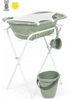 Babyjem Ayaklı Bebek Banyo Küvet Seti 7 Parça Soft Yeşil