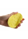 Babyjem Doğal Selülozik Bebek Yıkama Süngeri Sarı