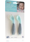 Babyjem Açılı Mama Çatal Kaşık Seti - Yeşil
