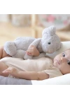 Babyjem Uyku Arkadaşım Oturabilen Tavşan Gri 35 cm