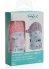 Babyjem Bebek Diş Kaşıyıcı Eldiveni Kirpi Pembe