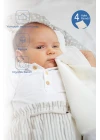 Babyjem Bürümcük Bebek Ağız Ter Mendili 4 Adet Ekru