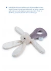 Babyjem Tutmalı Çıngıraklı Mini Peluş Tavşan Taş 842
