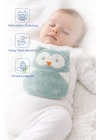 Babyjem Kiraz Çekirdekli Baykuş Kadife Rahatlatıcı Gaz Kemeri & Gaz Yastığı - Yeşil