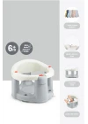 Babyjem Önden Açılır Banyo ve Mama Oturağı ve Hediye Minderli - 2  Li Set Kum Beji