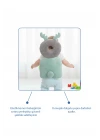 Babyjem Bebek Melek Kanadı Kafa Bel Koruma Yastığı Yeşil Kadife