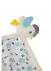 Babyjem 926 Birdy Diş Kaşıyıcılı + Silikon Emzik Hediyeli Uyku Arkadaşım Mavi 