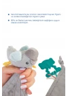 Babyjem 926 Birdy Diş Kaşıyıcılı + Silikon Emzik Hediyeli Uyku Arkadaşım Kahve