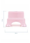 Babyjem Kaydırmaz Bebek Katlı Basamağı Soft Pembe
