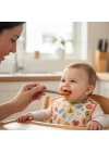 Babyjem Yumuşak Uçlu Silikon Kaşık Latte