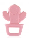 Babyjem Yumuşak Diş Kaşıyıcı Kaktüs Pembe