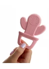 Babyjem Yumuşak Diş Kaşıyıcı Kaktüs Pembe