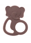 Babyjem Silikon Fil Diş Kaşıyıcı Mocha