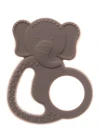 Babyjem Silikon Fil Diş Kaşıyıcı Latte