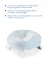Babyjem Portatif Katlanabilir Seyahat Lazımlığı İndigo Mavi + 5 Hediye Poşet