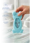 Babyjem Cıvasız Kurbağa Banyo Oda Termometresi Turkuaz