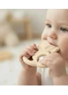 Babyjem Silikon Fil Diş Kaşıyıcı Ekru