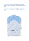 Babyjem Bebek Diş Kaşıyıcı Eldiveni Kelebek Mavi
