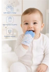 Babyjem Bebek Diş Kaşıyıcı Eldiveni Kelebek Mavi