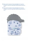 Babyjem Bebek Diş Kaşıyıcı Eldiveni Kirpi Gri