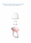 Babyjem Silikon Yumuşak Uçlu Meyve Süzgeçi Sebze Emziği Pembe