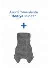 Babyjem Yandan Açılır Banyo ve Mama Oturağı & Hediye Minderli 2li Set İndigo Mavi