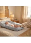 Babyjem Taşınabilir Bebek Yatağı Gri Çİçek