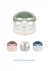 Babyjem Önden Açılır Banyo ve Mama Oturağı ve Hediye Minderli - 2  Li Set Soft Yeşil