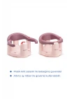 Babyjem Önden Açılır Banyo ve Mama Oturağı ve Hediye Minderli - 2 Li Set Mürdüm