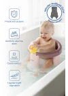 Babyjem Önden Açılır Banyo ve Mama Oturağı ve Hediye Minderli - 2 Li Set Mürdüm