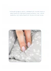 Babyjem 2 İn 1 Puset ve Mama Sandalyesi Minderi Gri Çiçek %100 Pamuk