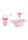 Babyjem 5 Parça Banyo Küvet Seti Pembe