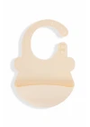 Babyjem Silikon Önlük Ekru